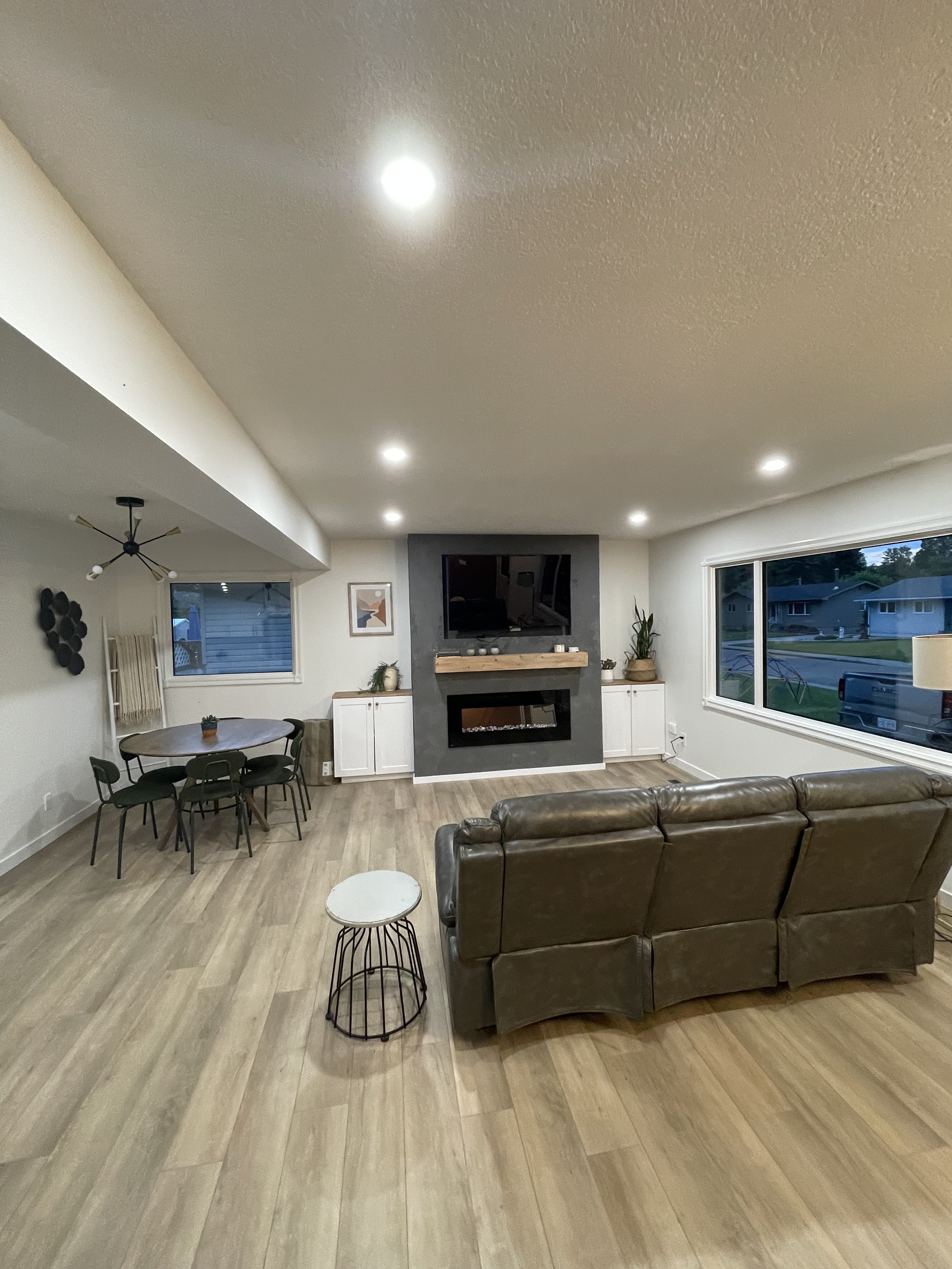 Lark main living area after renovation