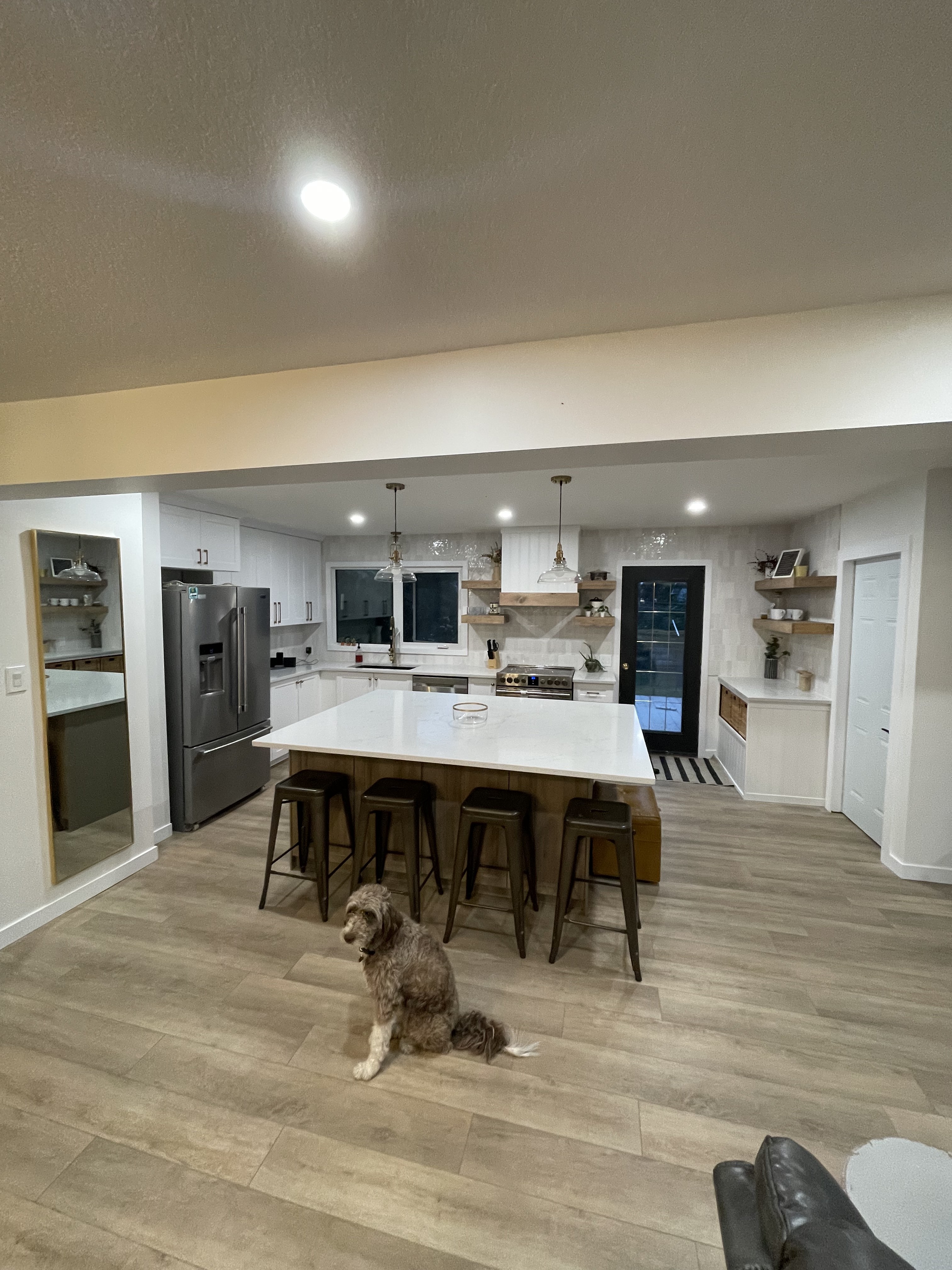 Lark renovation — finished detail